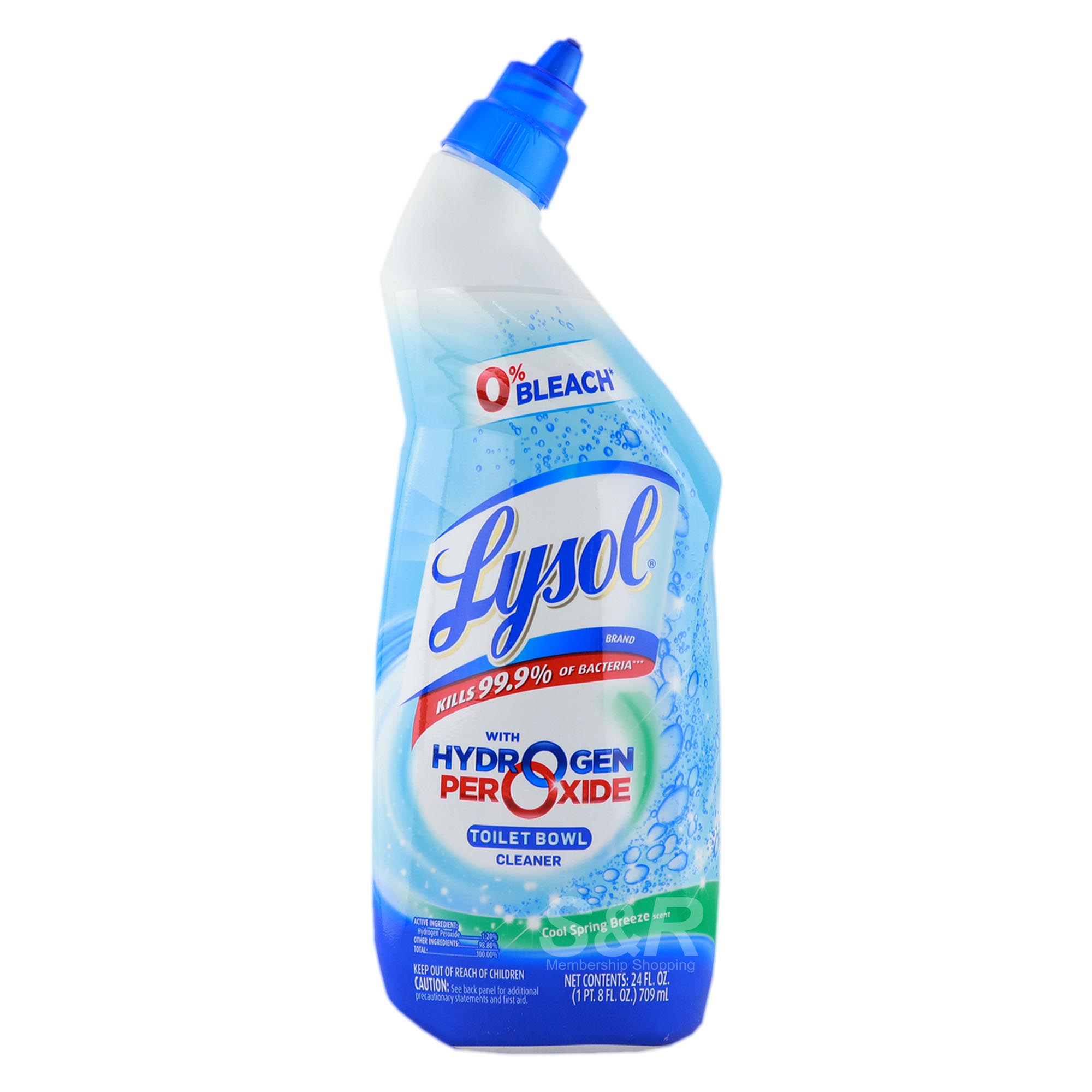 Lysol Toilet Cleaner with Hydrogen Peroxide 709mL Lysol Toilet Cleaner with Hydrogen Peroxide 709mL